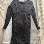 Amazon  Bodycon Mini Dress Black Long Sleeve Photo 0