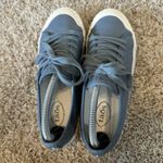 Taos One Vision Sneakers Women's Size 8.5 Blue Canvas Lace Shoes Comfort Photo 6