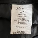 KanCan Petite Faux Leather Bootcut Pants Size 9/28 Black Mid Rise Y2K Style New Photo 5