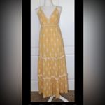 Raga  Yellow Summerland Cross Back Maxi Dress Size XS Photo 2