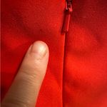 Theia Women's Poppy Red Milly Crepe Strapless Column Gown Dress Size 10 Photo 9