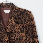 Lovers + Friends Atlanta Leopard Cropped Blazer Jacket Womens Size XS Photo 3