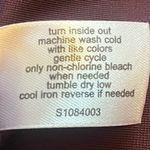 Lane Bryant Burgundy Velvet Short Sleeve Tie Neck Midi Dress Size: 22 Photo 7