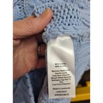 Talbots  Plus Size Light Blue‎ Cable Knit Sleeveless Sweater Vest Cotton Blend 1X Photo 3