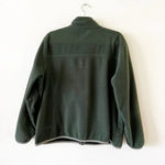 LL Bean Full Zip Polartec Jacket Women’s Size 1X Dark Green Warm Fleece Coat‎ Photo 1