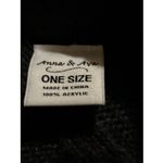 Anna & Ava  Gray Cable Knit Sweater Poncho One Size Fits Most Photo 1