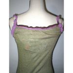 New Womens NWT Designer Fabrizio Del Carlo M Sun Dress Lounge Purple Green Italy Size M Photo 11