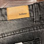 Böhme Raelynn Denim Shorts Size 31 Black Distressed Frayed Hem High‎ Rise New Photo 8