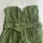 Nasty Gal  Twill Bandeau Mini Dress, BRAND NEW, Size 6, $88 Photo 4