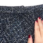 Theory NEW NWT  Diagonal Mini Skirt In Wool Blend Autumn Tweed Blue Multi Photo 7