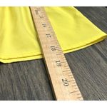 Roommates Womens Blouse M Yellow Bell Sleeve Crew Neck Casual Top Photo 6