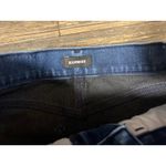 EXPRESS ‎ Skyscraper Mid Rise Split Hem SZ 0R Dark Wash Denim Jeans Stretch Flair Photo 6