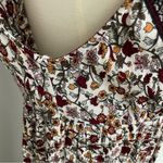 Knox Rose Dress Maxi Midi Floral Boho Peasant Prairie Faux Wrap Red Pink Wine Photo 9