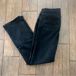 st. john's bay Black Denim Straight Leg Jeans by  size 10 Photo 2