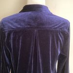 superdown  Velvet Mini Shirt Dress Photo 6