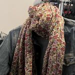 Flowery scarf Purple Photo 6
