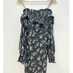 La Maison Talulah Chaleur Midi Dress In Violet Print size small Photo 4