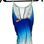 La Blanca Ocean Oasis Keyhole Tankini Top in Ocean Oasis Sapphire Size 12 Photo 9
