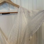 Ralph Lauren Lauren  White Eyelet Maxi Dress Size 18 Photo 3