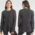 Athleta Sweater Women Wool Cable Knit Wool Blend Black Pull over Size Xxs Photo 0