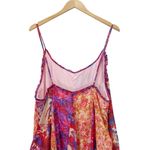 Free People Moondive Maxi Red Combo Size XL Boho Patchwork Backless Beachy Dress Photo 9