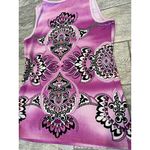 Athleta Tank Top Mandala Shirt Small 841191 Paisley Athletic sleeveless Stretch Photo 8