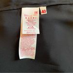 Marni Black Boxy Long Sleeve Blouse Size 40 Photo 4