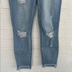 Studio Blue Women's Blue Distressed Jeans with Rips. Size 30 Photo 2