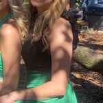 TCEC Green Smocked Shorts Photo 1