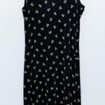 Coldwater Creek VTG 90  Liquid Knit Pineapple Maxi Dress Size PXL‎ Tropical Photo 0