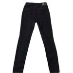 Silver Jeans  Suki  Skinny Fluid Denim Black Size 27 Photo 3