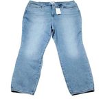 Good American  Zara High Rise Skinny Jeans Plus Size 30 62 29" Inseam Blue Photo 0