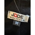 Jude Black And Ivory Hooded Full Zip Knit Emma Jacket Size M NWT Size M Photo 7