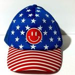 Stars and Stripes Smiley Face adjustable hat Photo 0