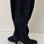 Wild Diva NWOT | women’s rose floral embroidered heeled knee high boots size 7.5 Photo 5