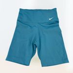 Nike dri-fit shorts teal blue women's size xs for gym, workout, yoga, sportswear Photo 0