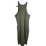 Old Navy  Olive Green Fitted High-Neck Rib-Knit Maxi Dress XXL NWT Photo 2