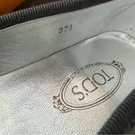 Tod's Tod’s Tess Patterned Slip-On Flats, Antracite Size EU 37.5 New in Box +DustBag Photo 8