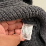 Leith  Blouson Sleeve Grey Ribbed Sweater Size XS Photo 3