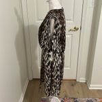 L'Agence Cipriana Asymmetrical Dress Black Multi Camilla Animal Print NWT Size 6 Photo 7
