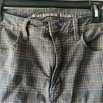 American Eagle  Grey Plaid Super Hi Rise Jeggings Size 10 Photo 2