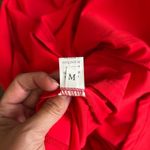 Women's Red Mini Dress One Shoulder Size‎ Medium Asymmetrical Bodycon NWOT Photo 4