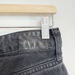 Paige  Denim Noella‎ Frayed Hem Dark Wash Black Jean Shorts Summer Casual Size 25 Photo 6