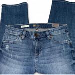 Kut From The Kloth Natalie Crop Jeans | Medium Wash Distressed | NWT Size 2 Photo 0