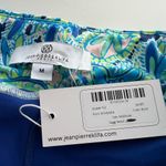 Jean Pierre Klifa Bohemia Skort ruffled green blue paisley floral M Size M Photo 2