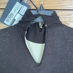 Roberto Cavalli  Midi Long-sleeve Dress, Pleated, Floral Print, Black and Gold. Photo 1