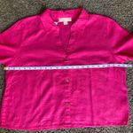 MICHAEL Michael Kors Pink Shirt Size XL Photo 4
