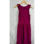 SALONI Suzi Berry‎ Crinkle Crepe Lace Maxi Dress Size 10 NWT Purple Photo 13