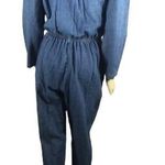 American Vintage torpedo international blue denim V neck jumpsuit size medium Photo 1