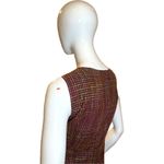 Talbots  Plaid Tweed Sleeveless Dress Jumper Size 12 Petite Photo 3